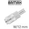 BAMAX Universal Quick Coupler W/12mm Hose Tail